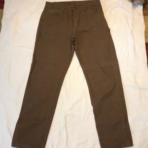 Dickies carpenter pants. New without tags. Brown and perfect condition. 36x36